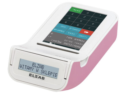 Kasa Fiskalna - Elzab K10 Online BT/ Wifi Różowy / Biały