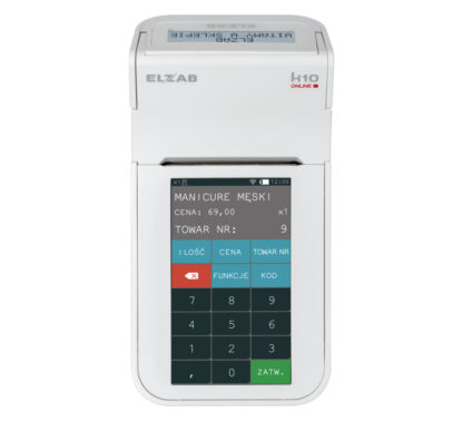 Kasa Fiskalna - Elzab K10 Online BT/ Wifi Różowy / Biały - obrazek 4
